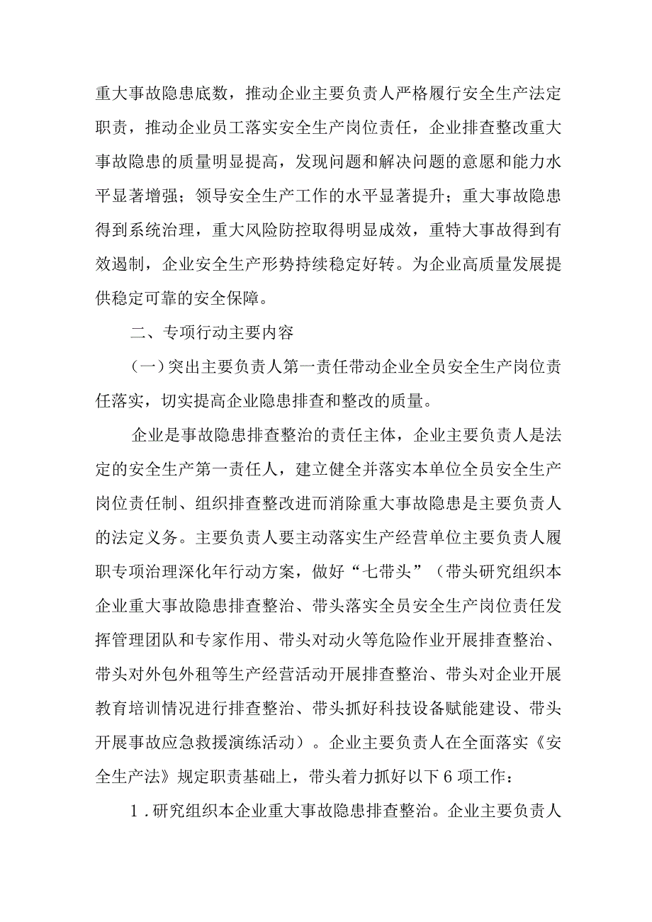 公司开展2023重大事故隐患专项排查整治行动方案.docx_第2页