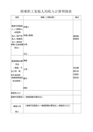 困难职工家庭人均收入计算明细表.docx