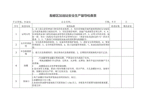 加油站安全生产督导检查表(现场部分).docx