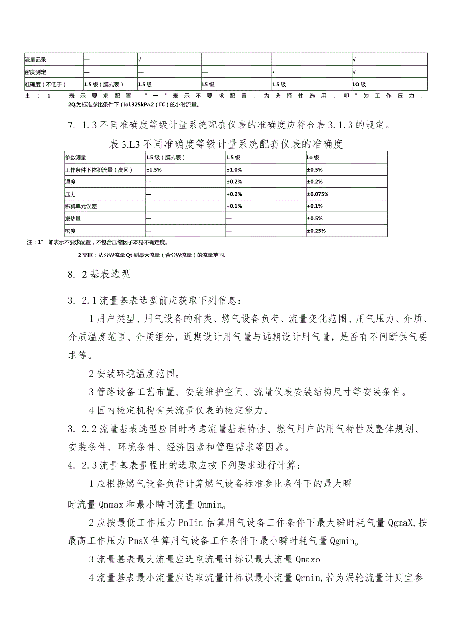 城镇燃气流量仪表选型原则管理规定.docx_第3页