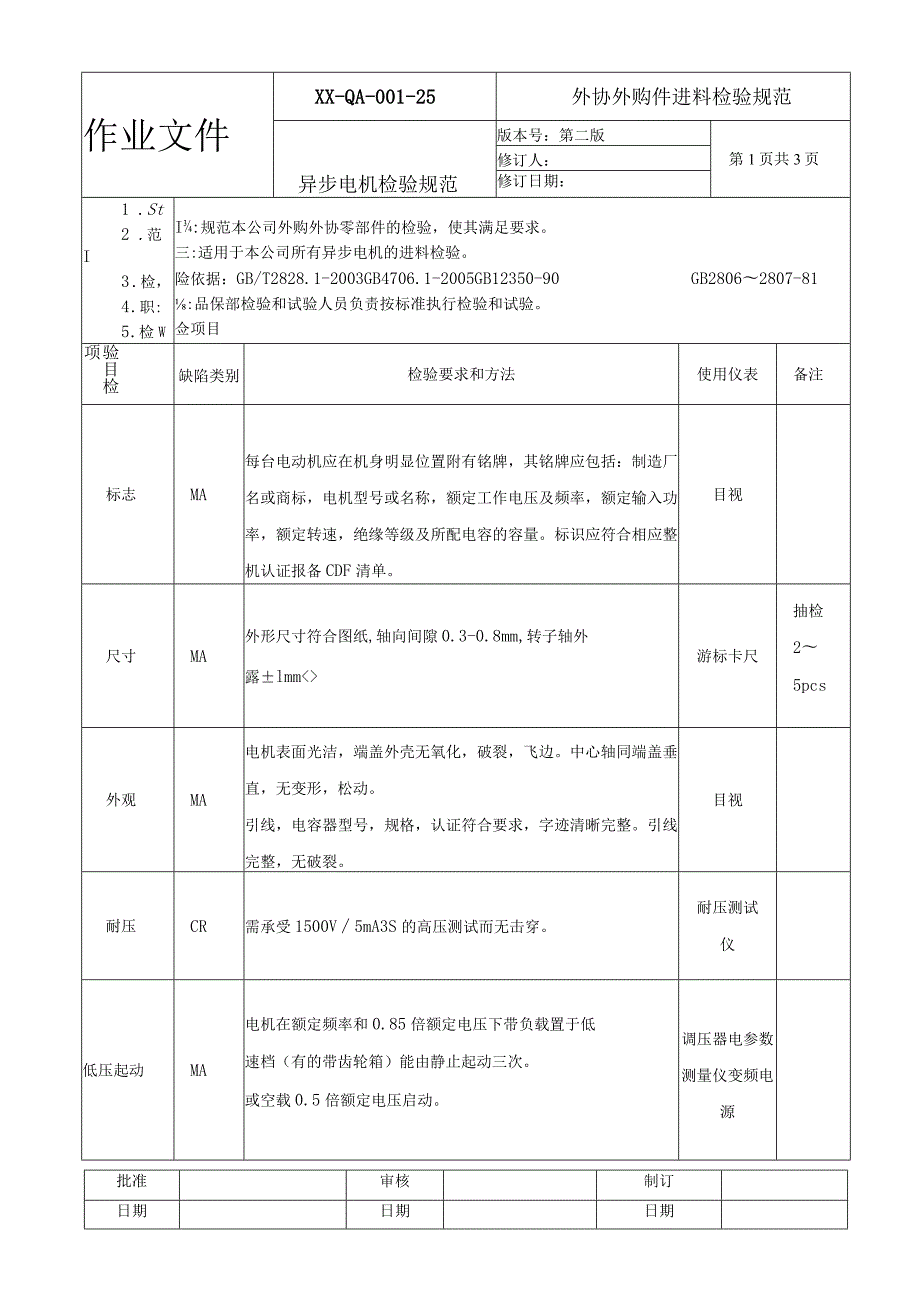 异步电机检验规范.docx_第1页