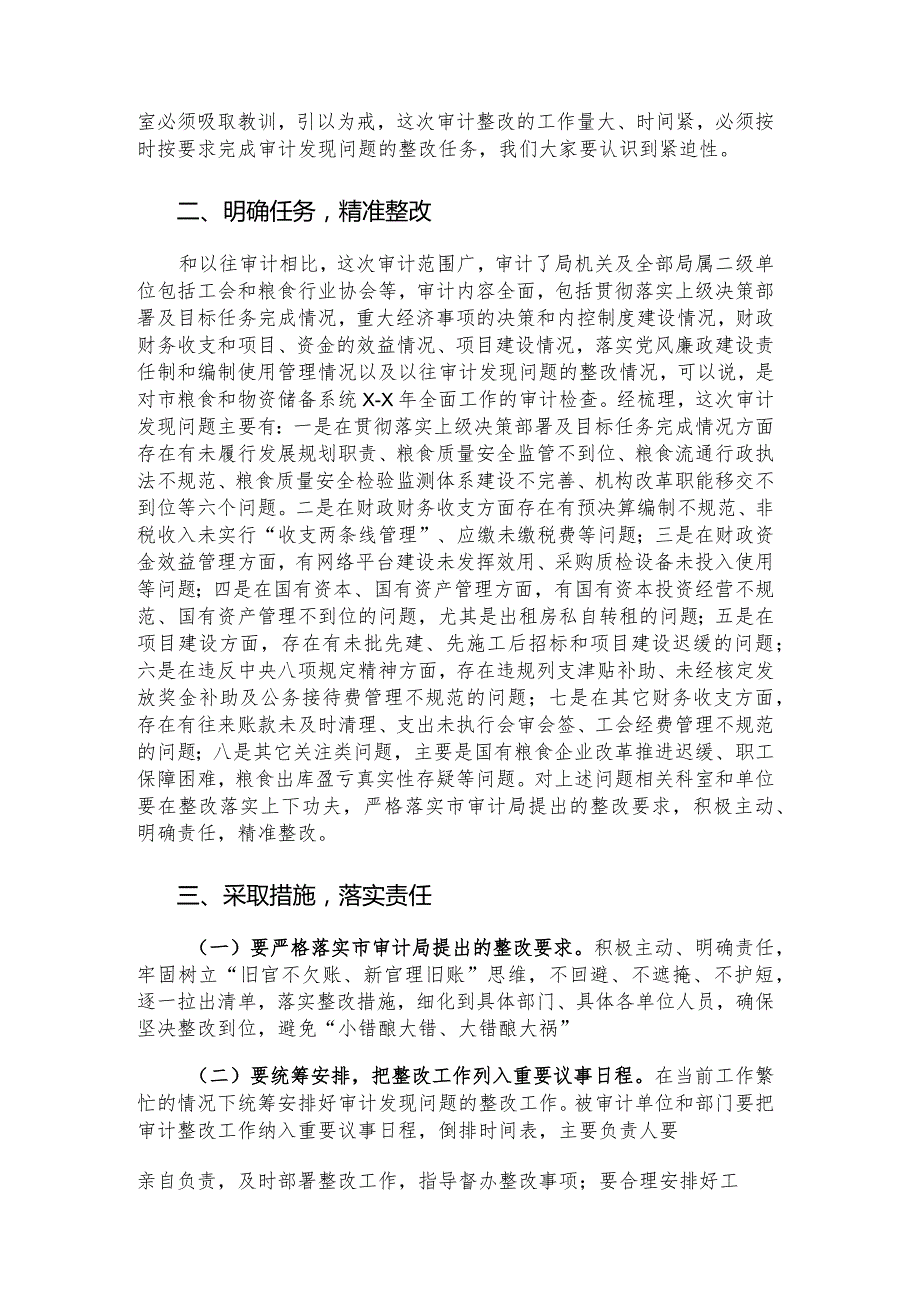 市局审计整改专题会议讲话.docx_第2页