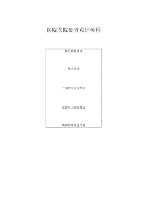 医院处方点评流程.docx