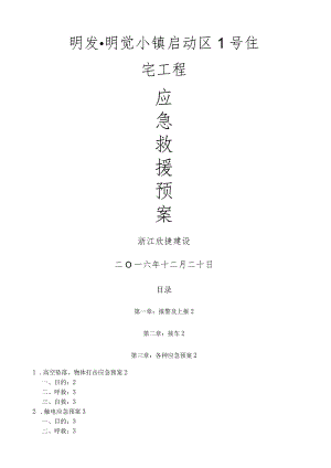 应急救援预案(专项方案).docx