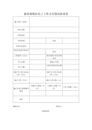 建设领域农民工工资支付情况检查表.docx