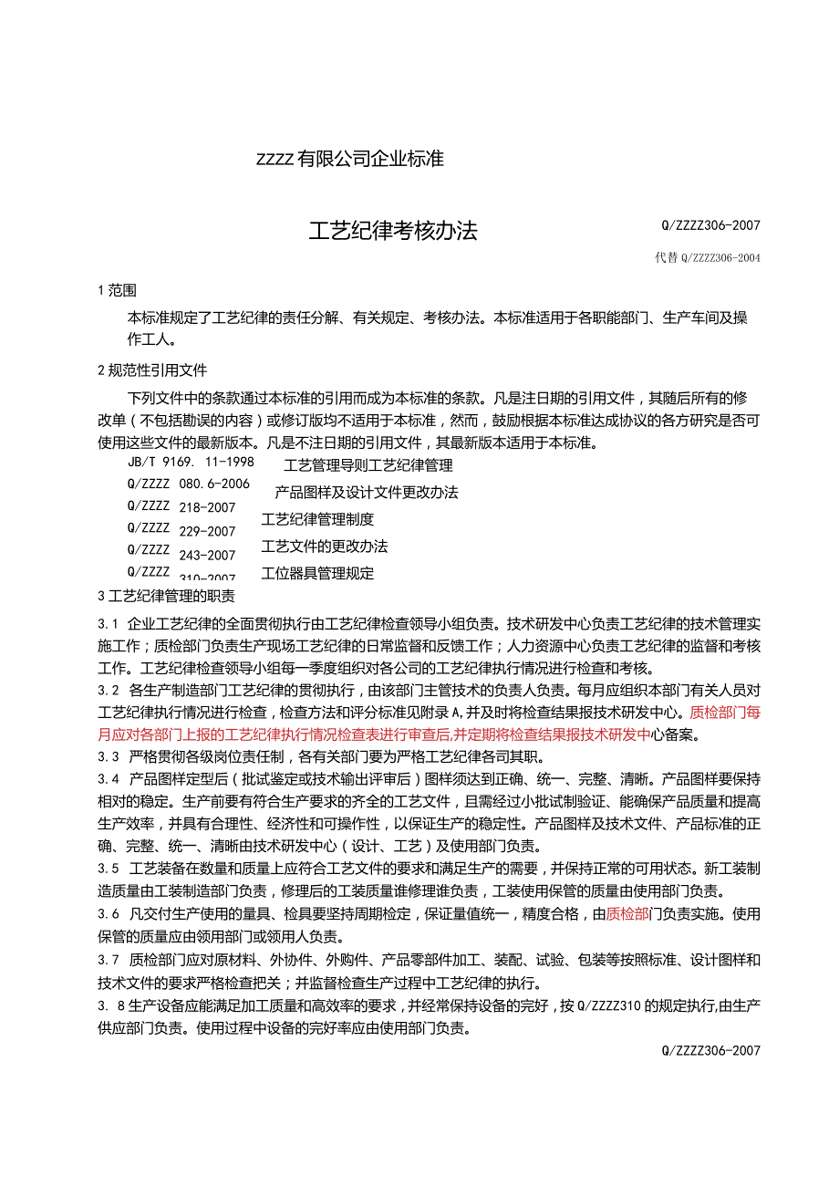 工艺纪律考核办法.docx_第1页