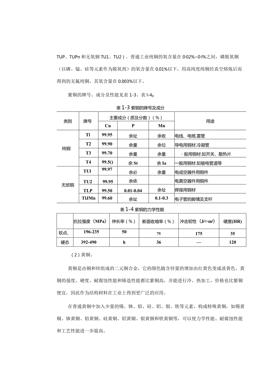 铜及铜合金的材料及焊接性.docx_第2页