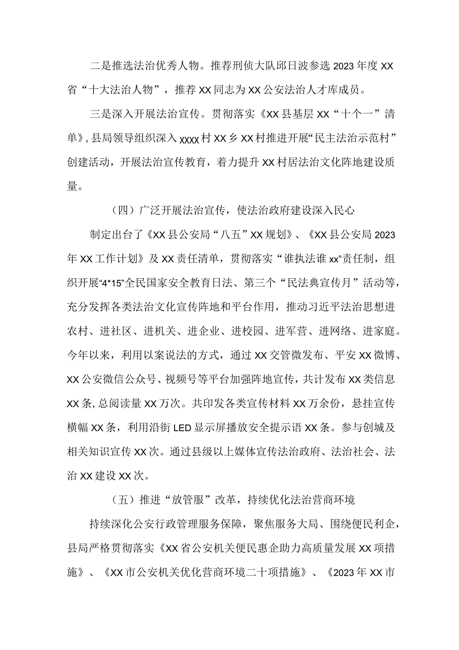 2023年推进法治政府建设工作总结及2024年工作思路.docx_第3页