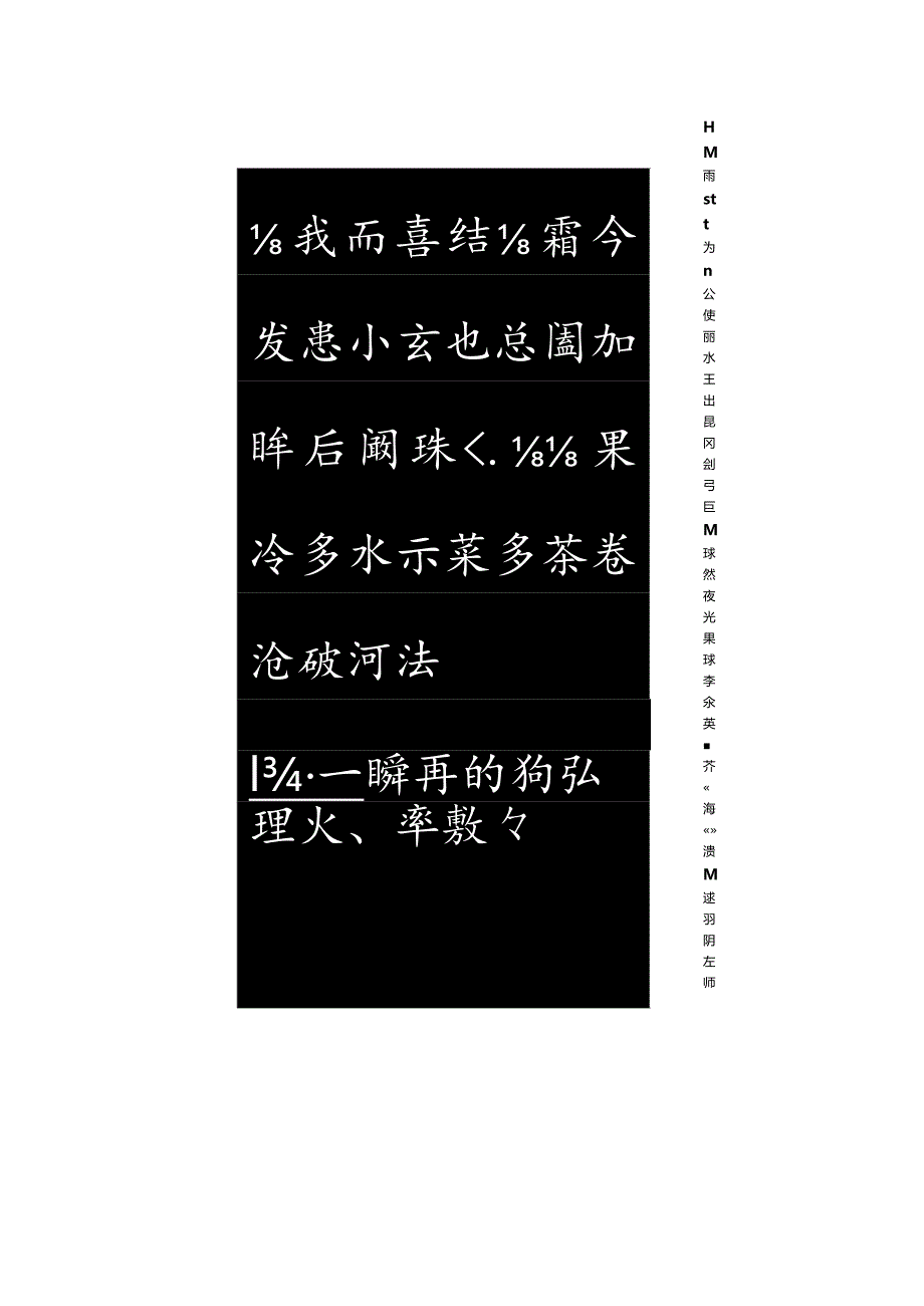 王羲之行书集字《千字文》（刘庆来集）.docx_第3页