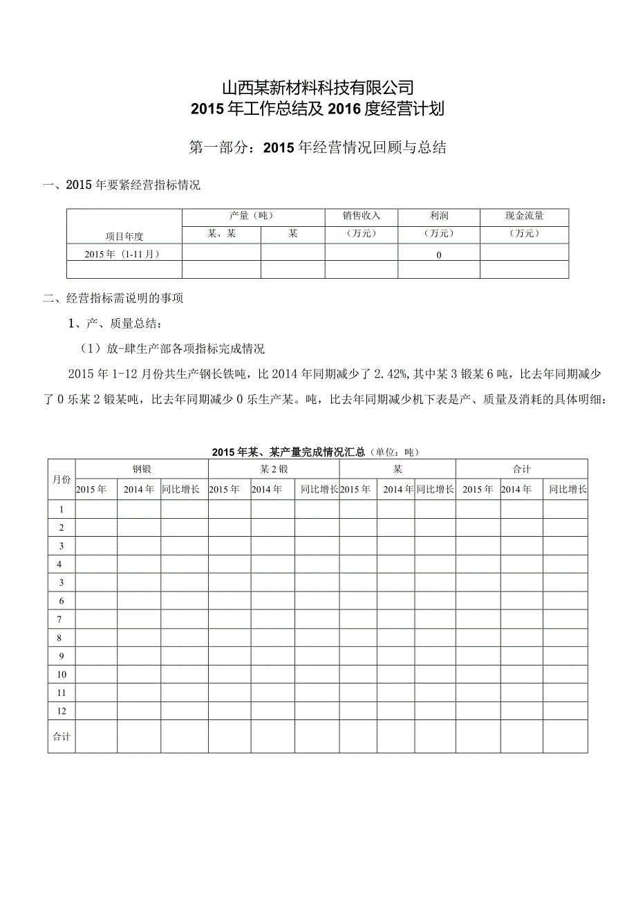 某公司XX年度工作总结及XX经营计划.docx_第3页