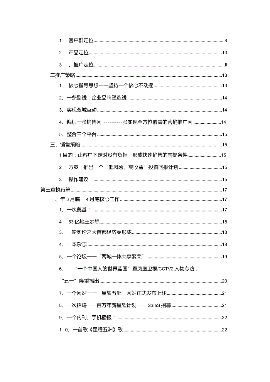 星耀五洲项目年度营销总纲.docx_第2页