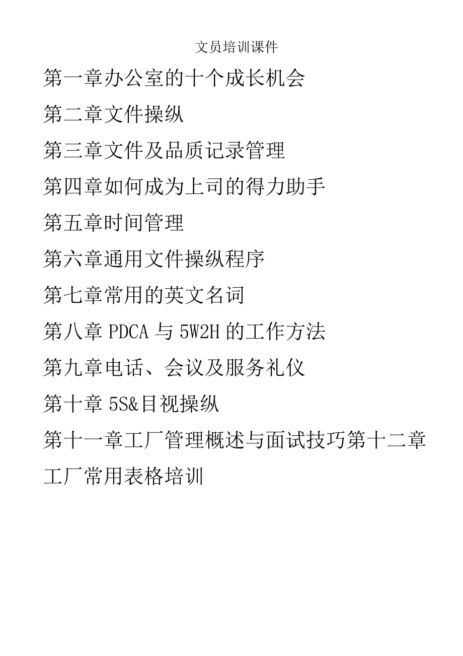 文员培训课件.docx_第1页