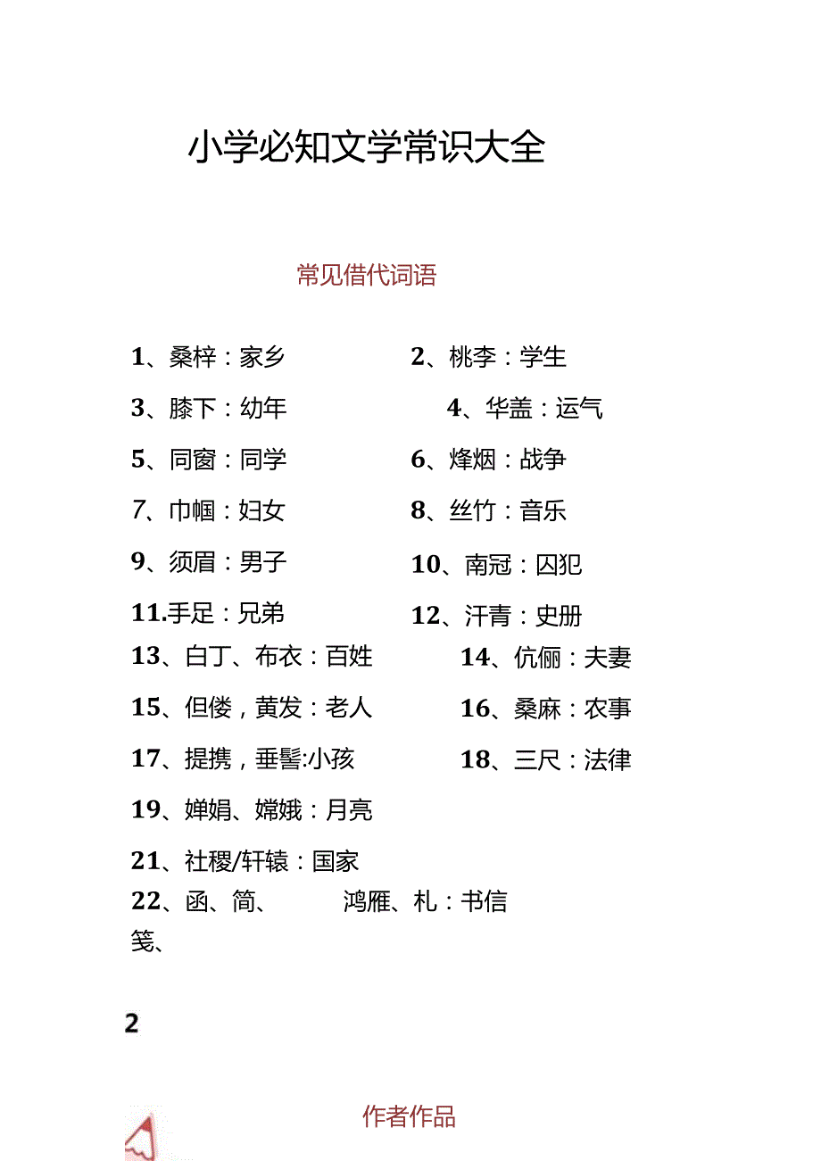 文学常识大全.docx_第1页