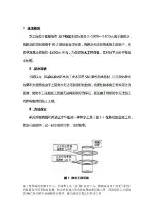 某深基坑局部降水新法.docx