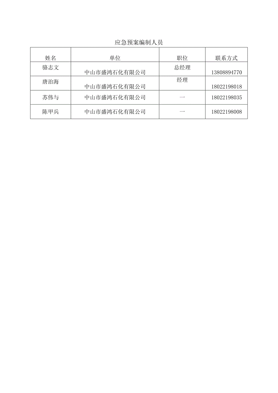 某石化生产安全事故应急预案.docx_第3页