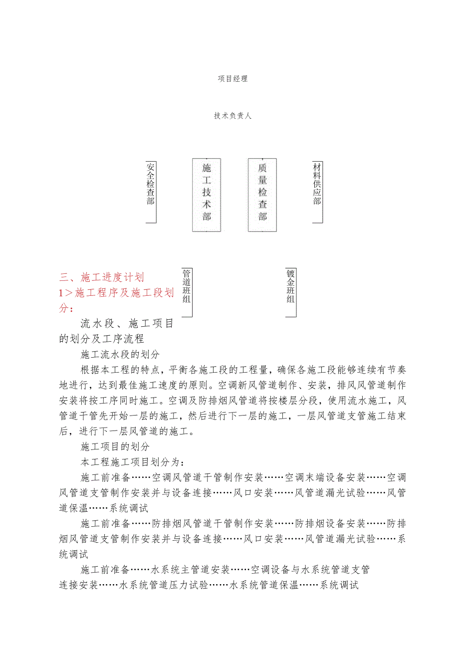 某办公楼中央空调系统工程施工组织设计.docx_第2页