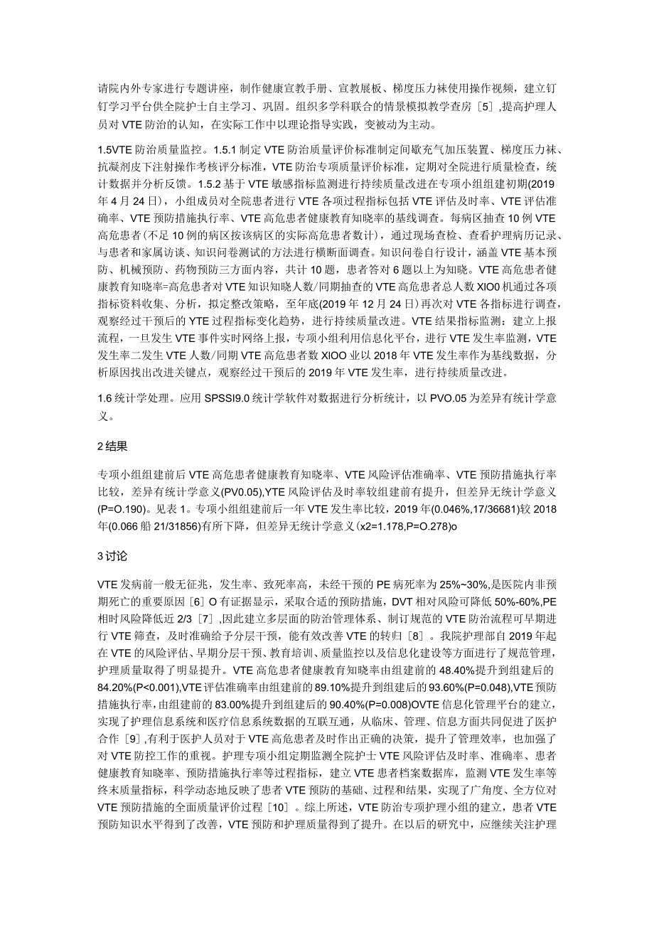 栓塞症护理管理干预实践探讨.docx_第2页