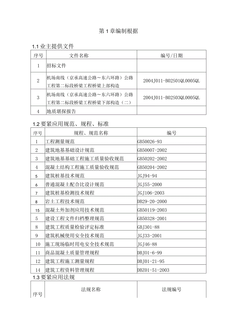 机场南线公路工程第二标段桩基施工方案.docx_第3页