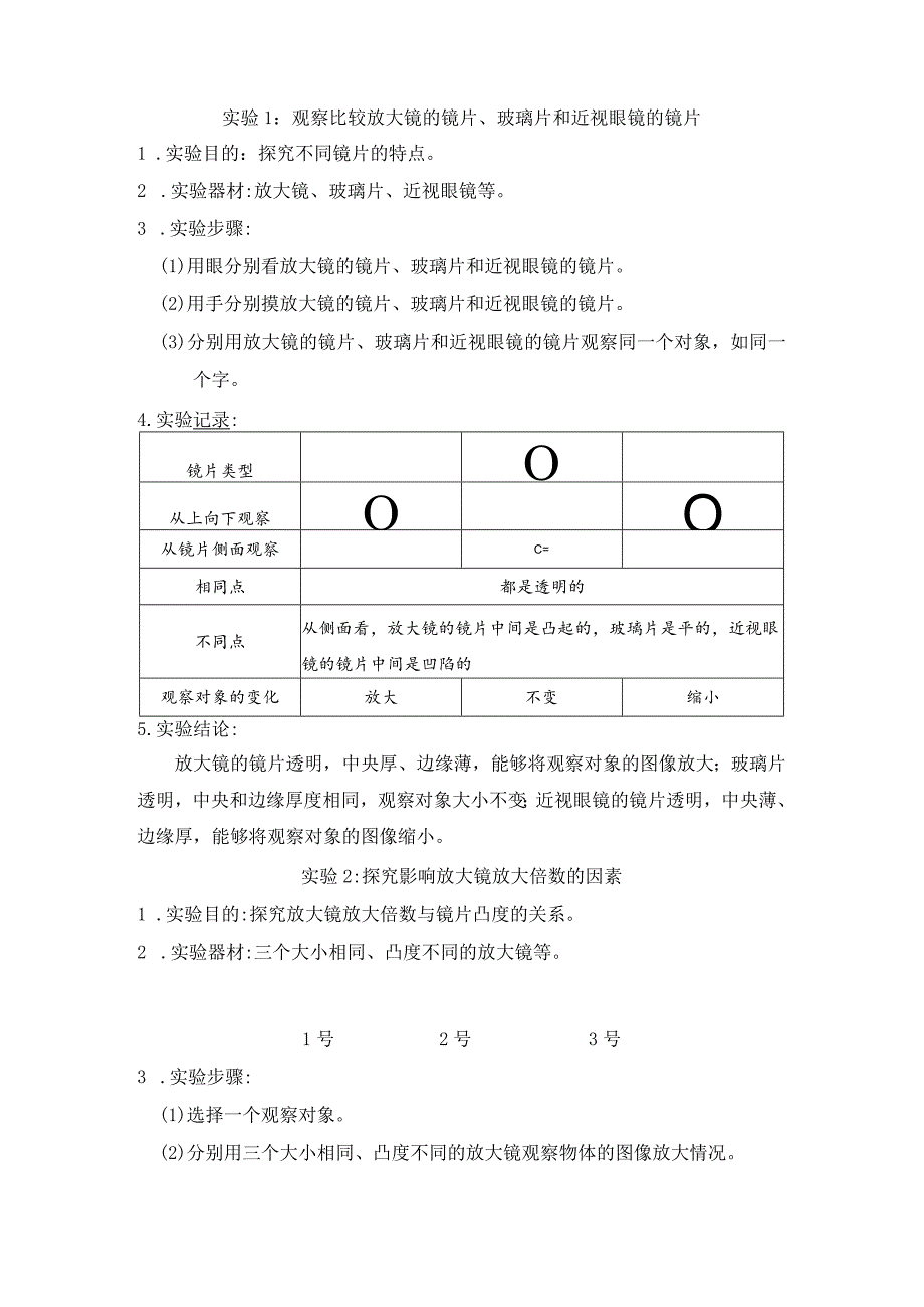 放大镜知识点整理教科版科学六年级上册.docx_第2页