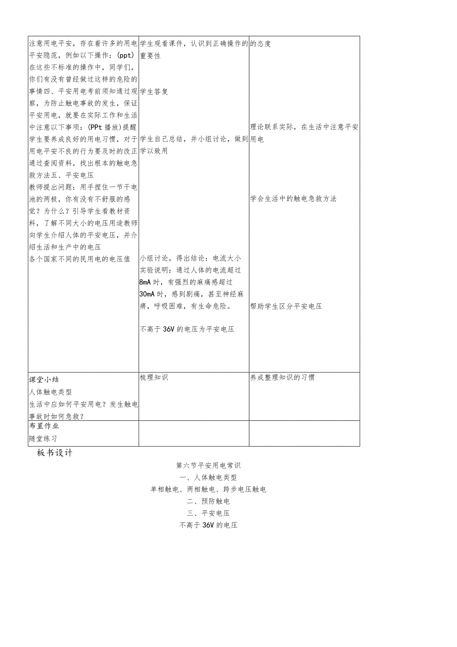 教学设计安全用电.docx_第3页