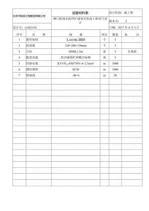 施工图材料表.docx