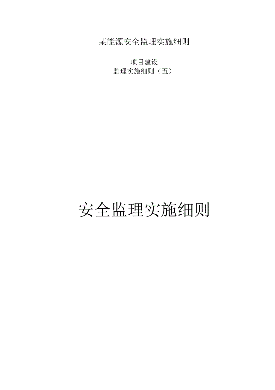 某能源安全监理实施细则.docx_第1页