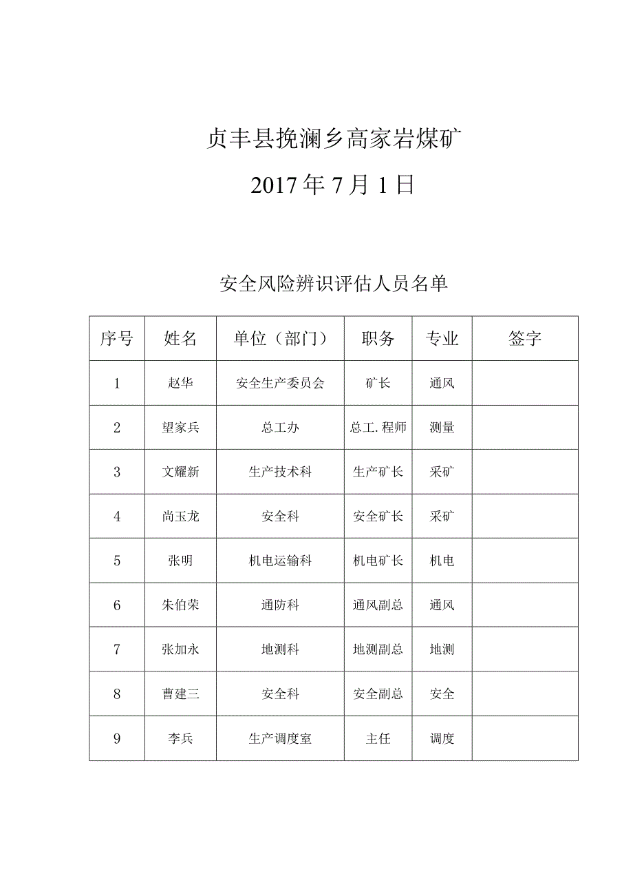 某矿业年度安全风险辨识评估报告.docx_第2页