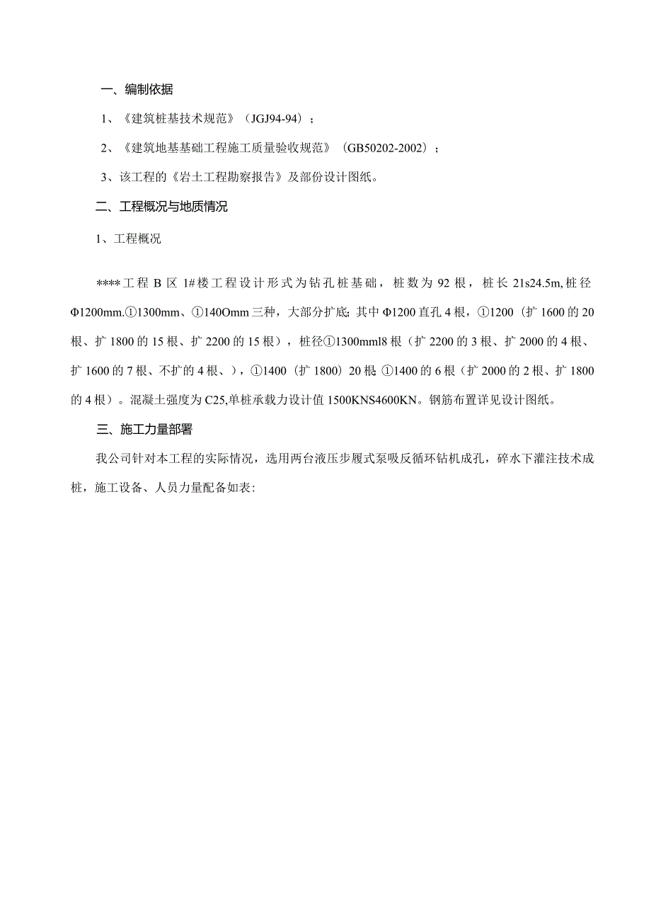 桥梁桩基钻孔灌注桩施工方案（完整版）.docx_第1页