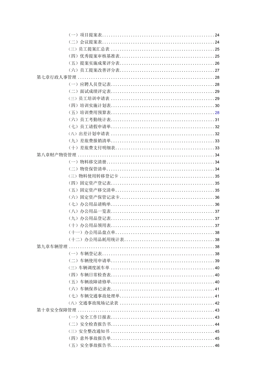 某公司行政管理职位工作管理手册.docx_第3页