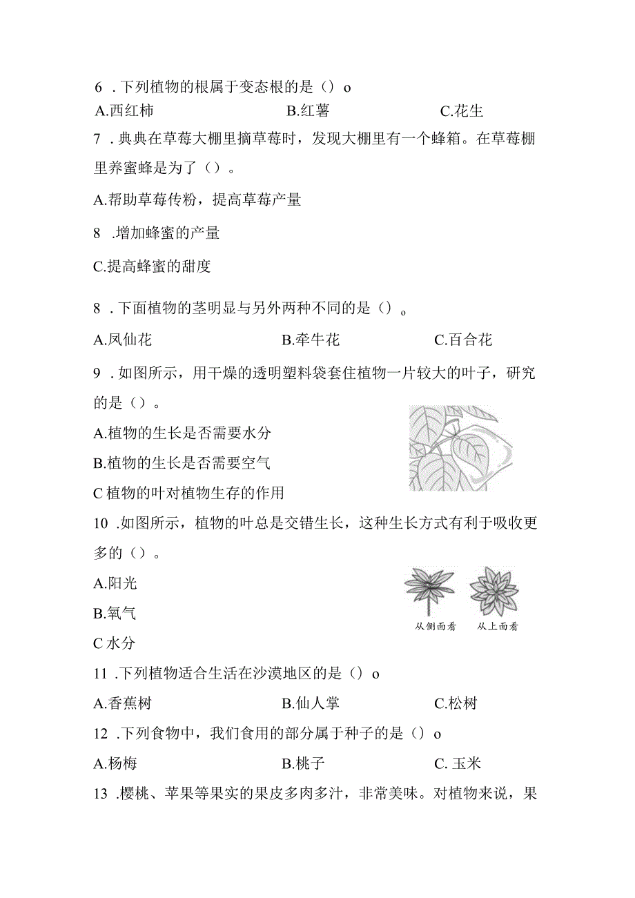 教科版科学四年级下册全册单元综合素质达标检测含答案.docx_第2页