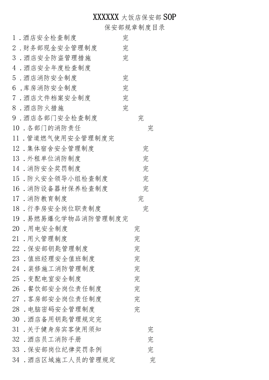 星级酒店保安部SOP培训资料.docx_第2页