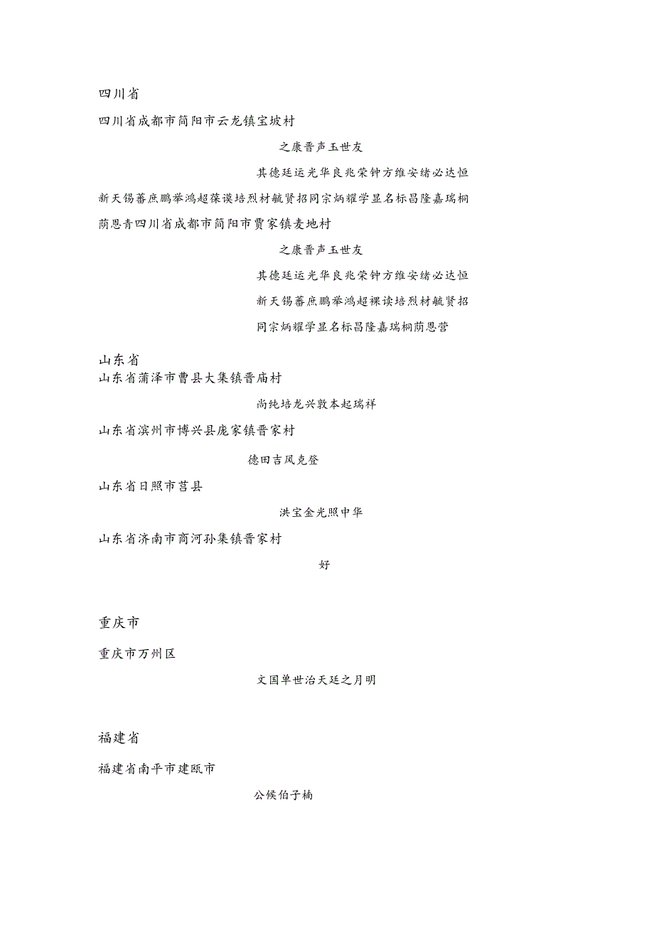 晋氏宗亲字辈汇编.docx_第3页