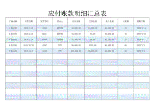 应付账款明细汇总表.docx