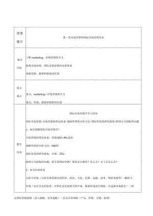 国际市场营销教案.docx