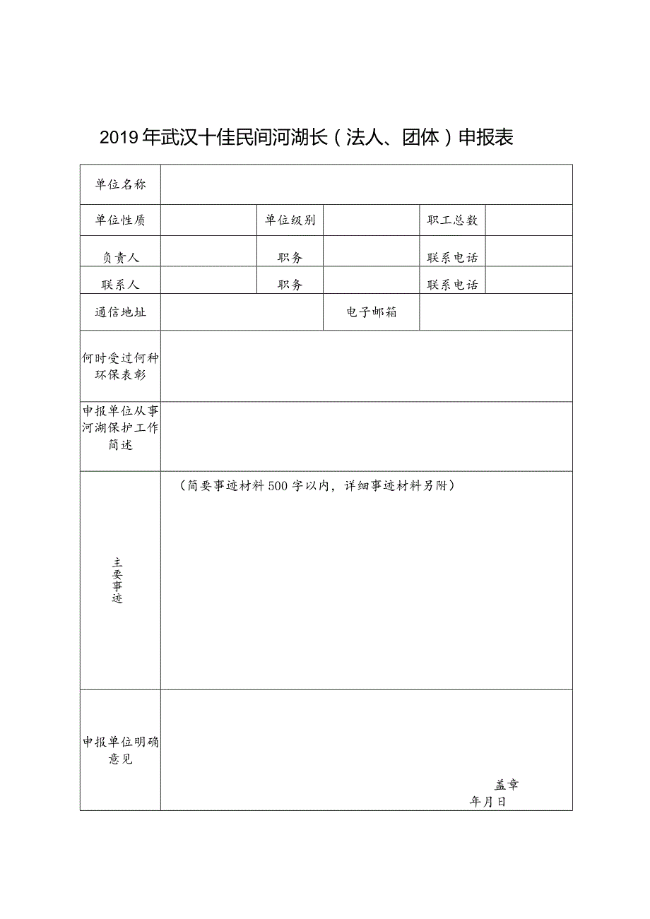 2019年武汉十佳民间河湖长法人、团体申报表.docx_第3页