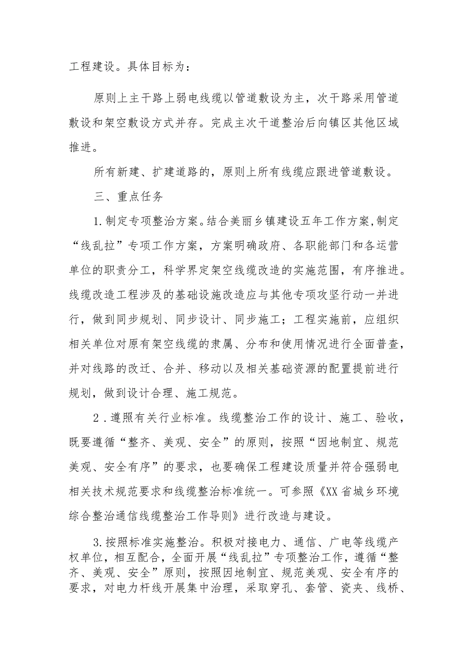 XX镇美丽乡镇建设“线乱拉”专项整治攻坚方案.docx_第2页