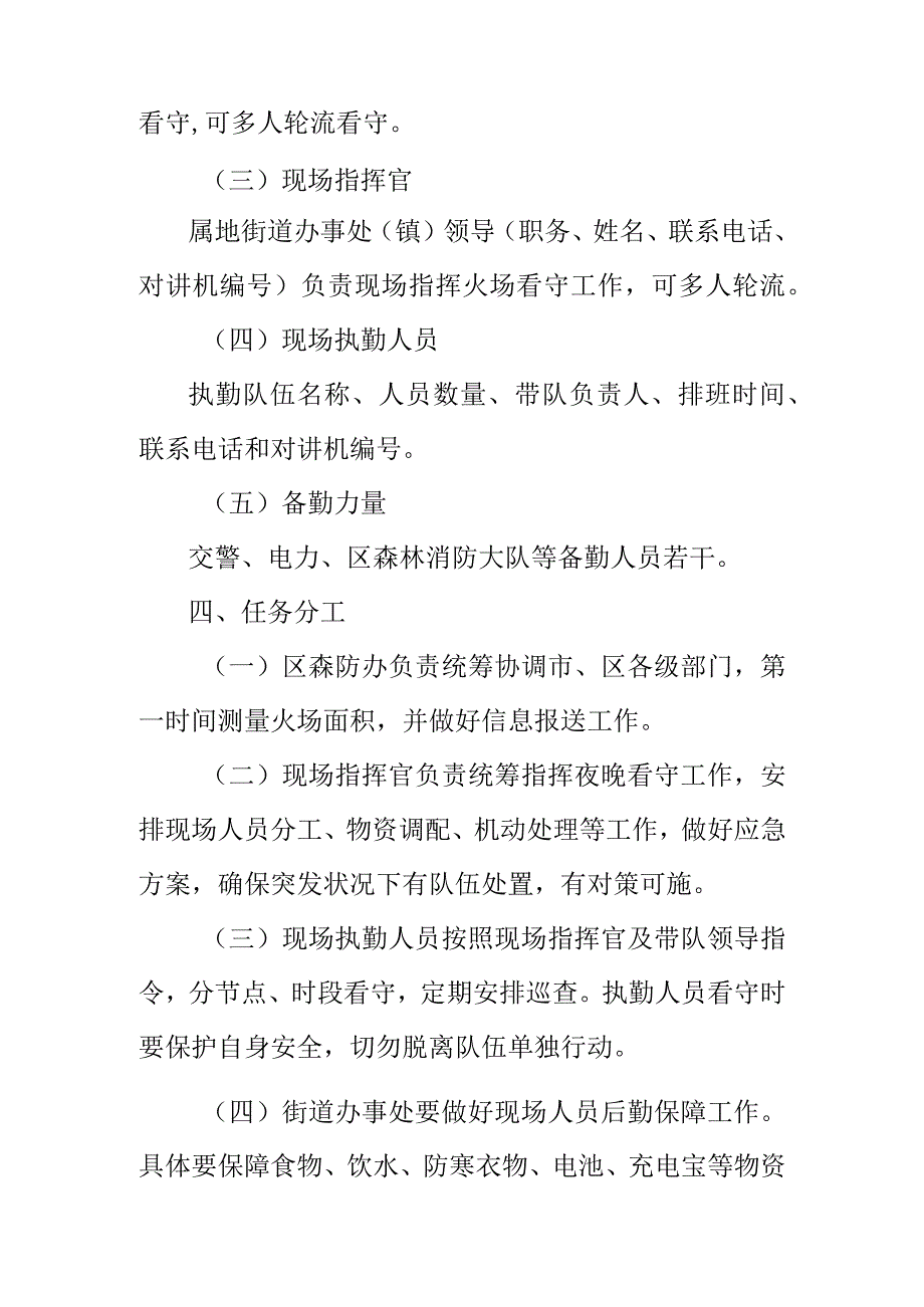 X市火场清理看守方案（模板）.docx_第2页