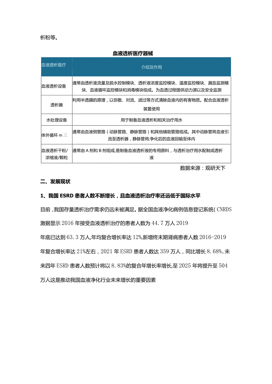 【原】我国血液净化行业市场规模已超百亿 全产业链布局将成为未来发展趋势.docx_第2页