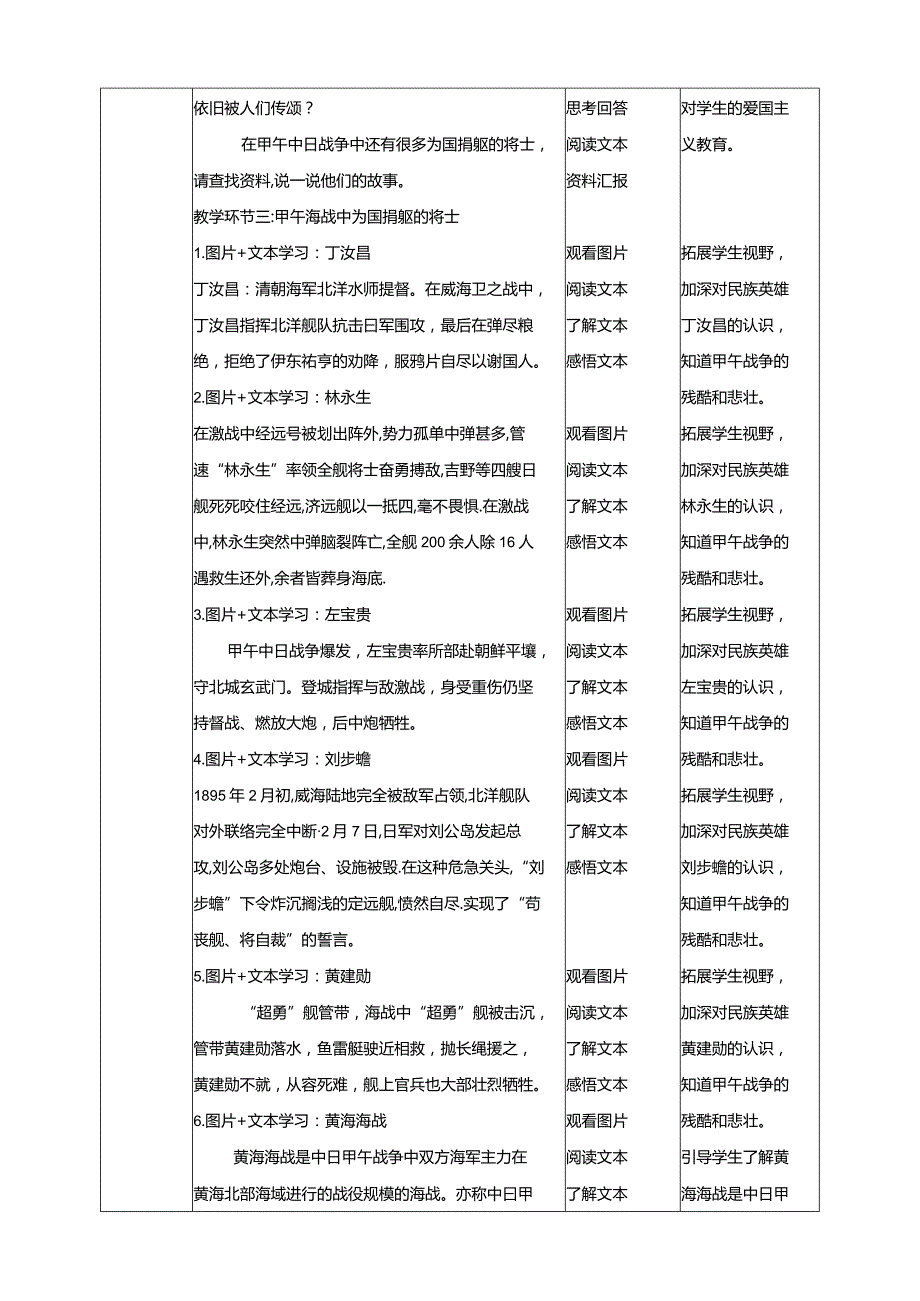 五年级下册道德与法治第7课《不甘屈辱奋勇抗争》教学设计教案（第3课时）.docx_第3页