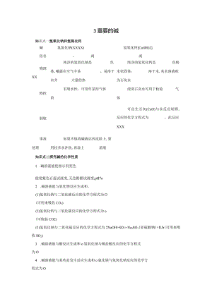 3重要的碱公开课教案教学设计课件资料.docx