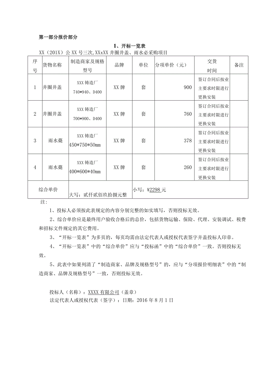 2016投标书-球墨铸铁井盖-技术部分.docx_第3页