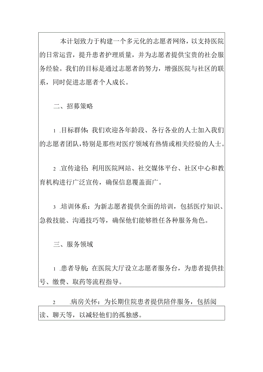 2024人民医院年度志愿者服务计划.docx_第2页