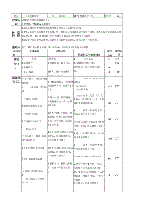 侧向滑步推铅球教案公开课教案教学设计课件资料.docx