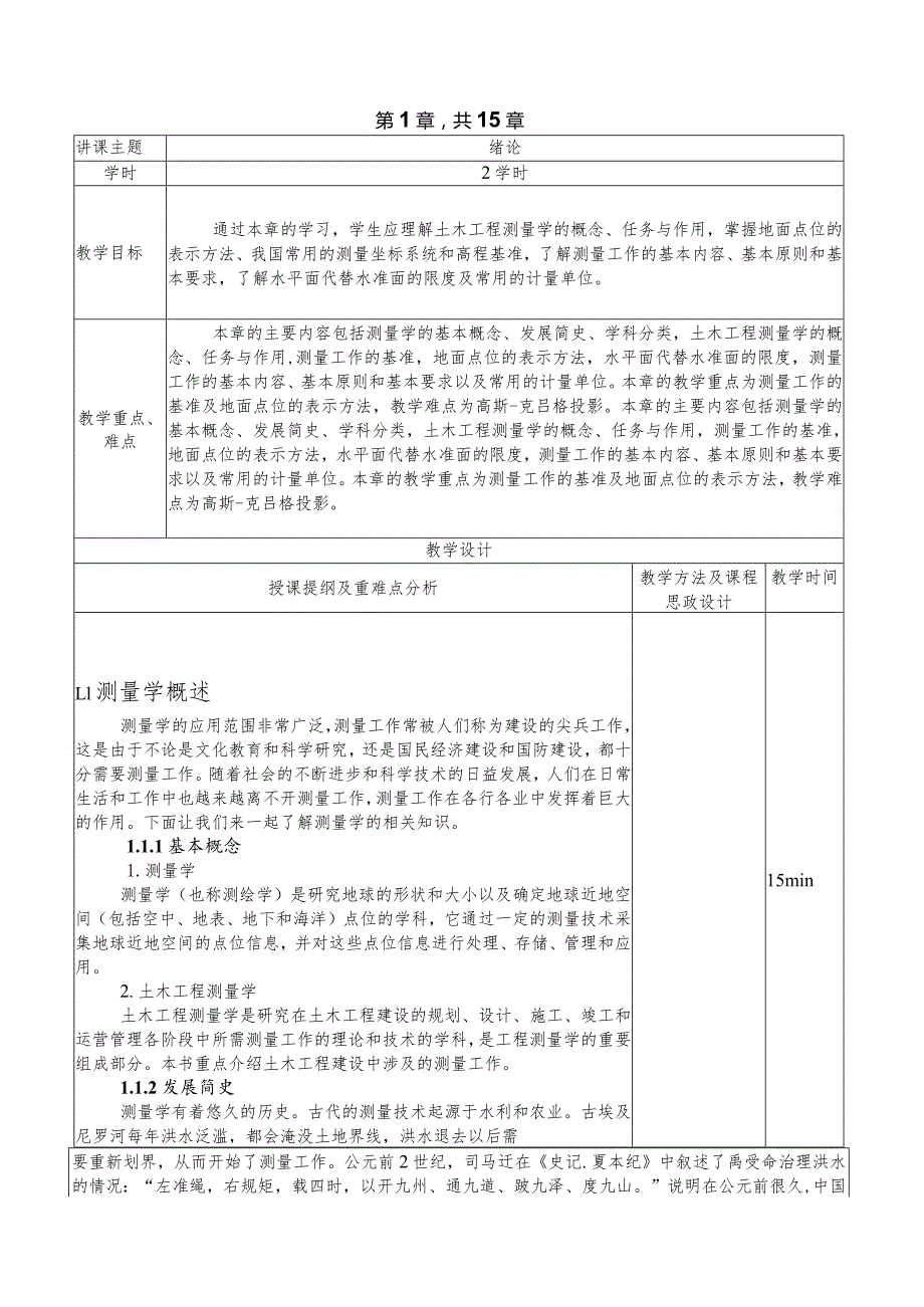 《土木工程测量》教学教案.docx_第2页