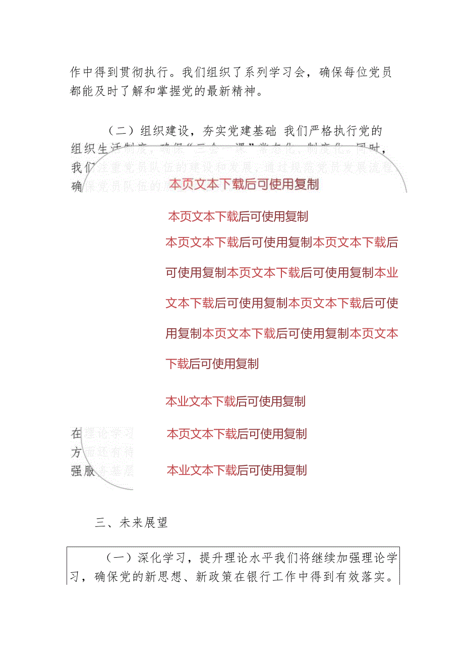 2024银行党支部书记个人述职报告（精编）.docx_第3页