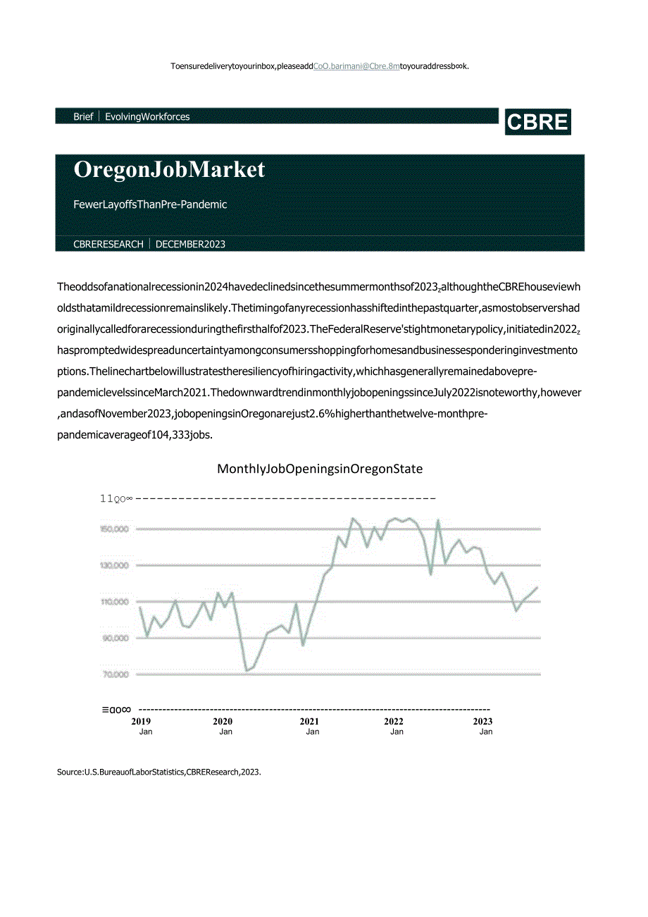 俄勒冈州就业市场(JOLTS)-英_市场营销策划_重点报告202301202_doc.docx_第1页