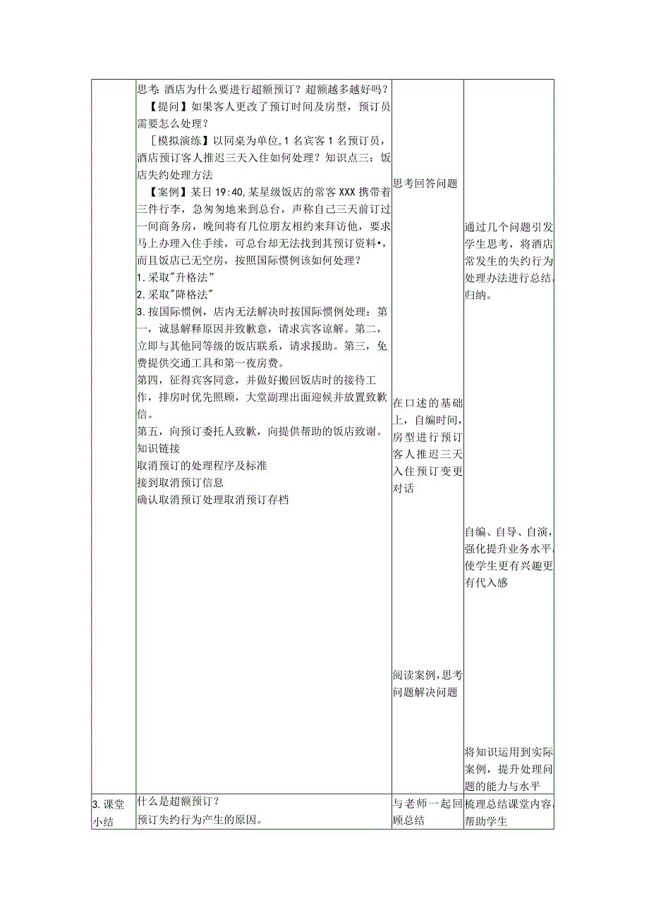 x任务三预订失约行为处理公开课教案教学设计课件资料.docx_第2页