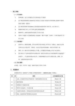 08建筑工程开关、插座安装工程技术交底模板.docx