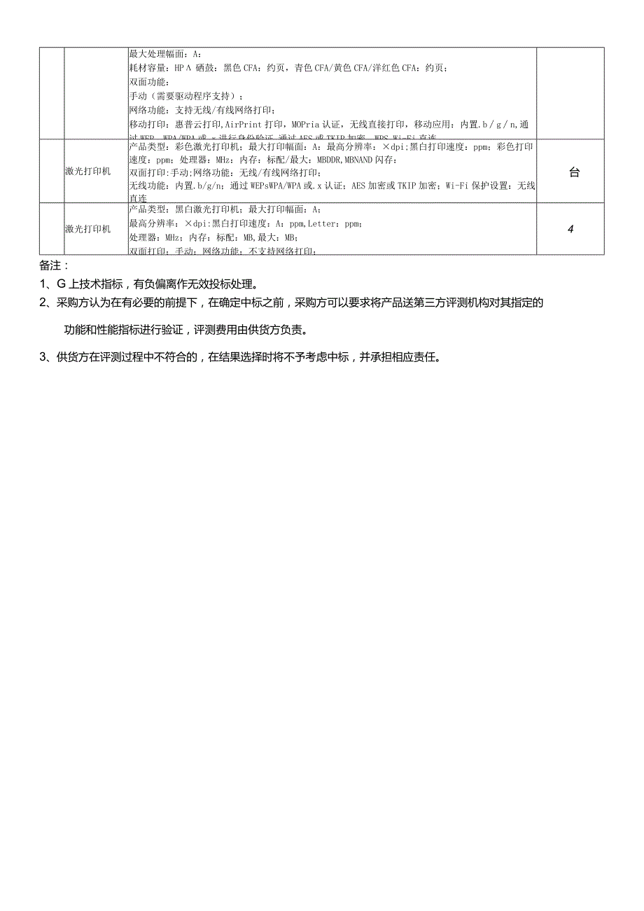 中心小学复印机-复印机招投标书范本.docx_第2页