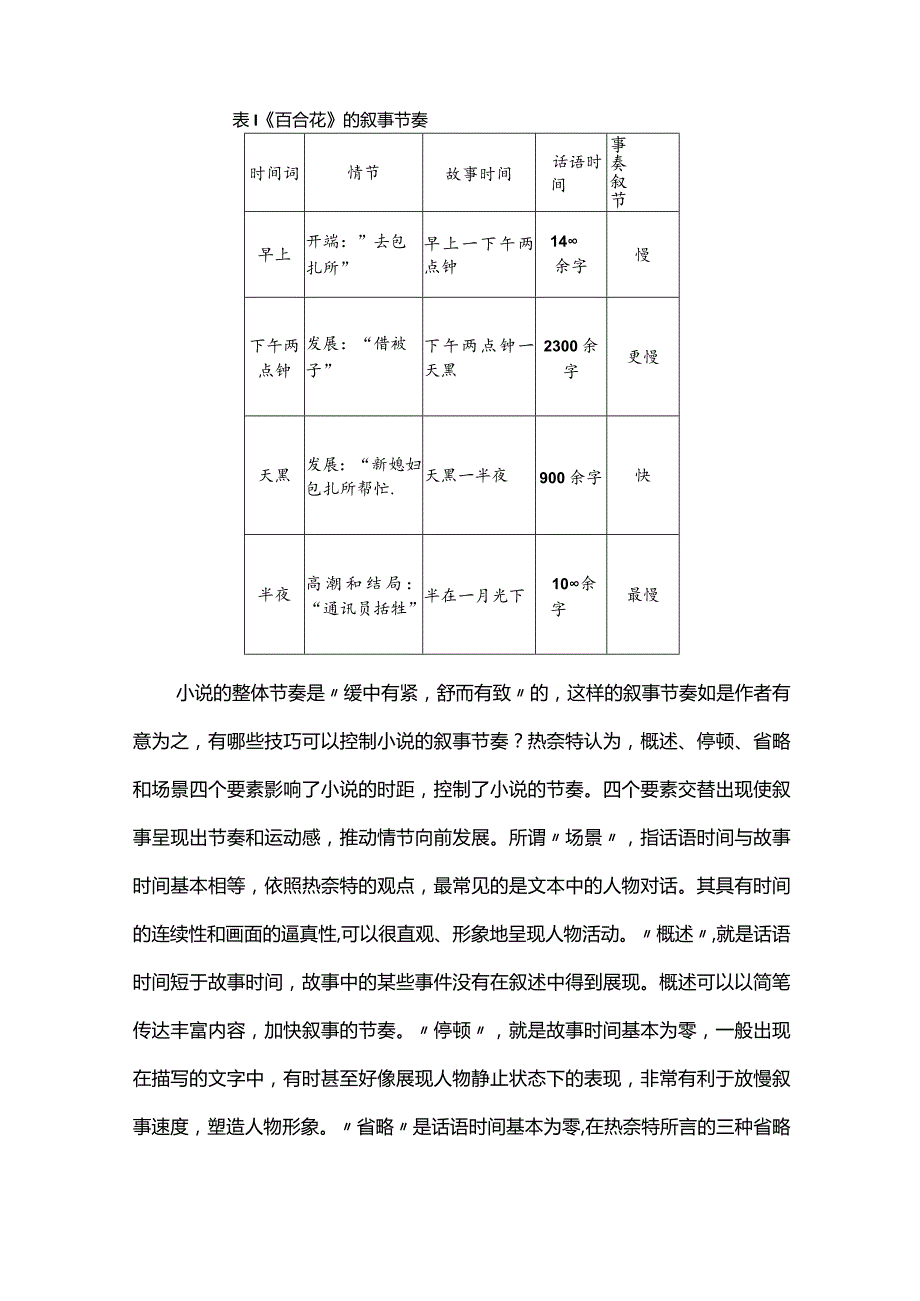 以叙事学“时距”为切入点探析《百合花》的丰富意蕴.docx_第2页